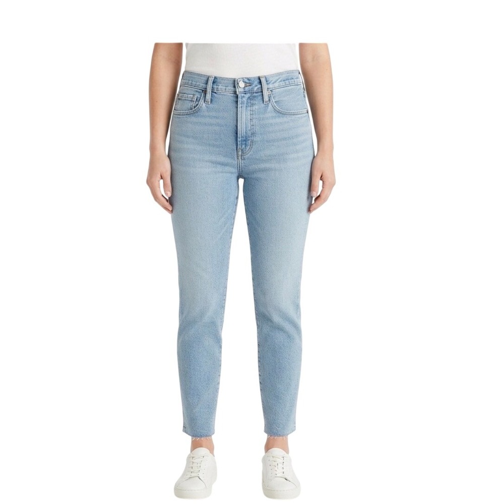 Madewell The Perfect Vintage Jean Light Wash 25P High Rise Tapered Leg Denim